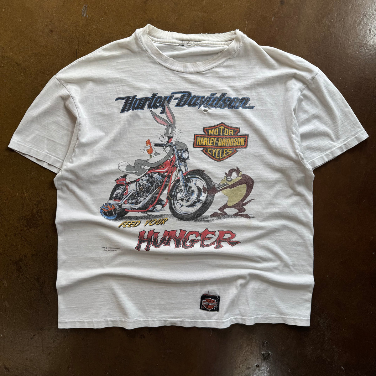 90’s Harley Looney Tunes Hunger Tee (XL)