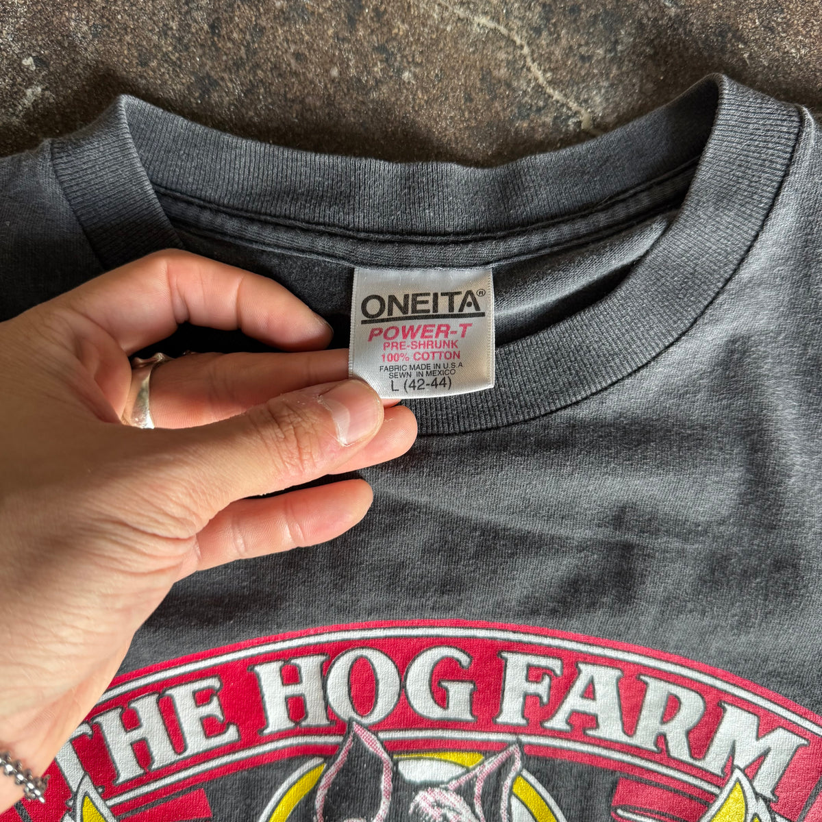 90’s Hog Farm Unauthorized Dealer NY Tee (L)