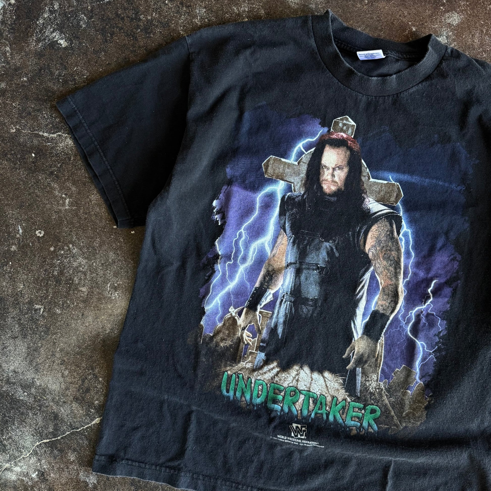 90’s WWF Undertaker Lightning Tee (XL)