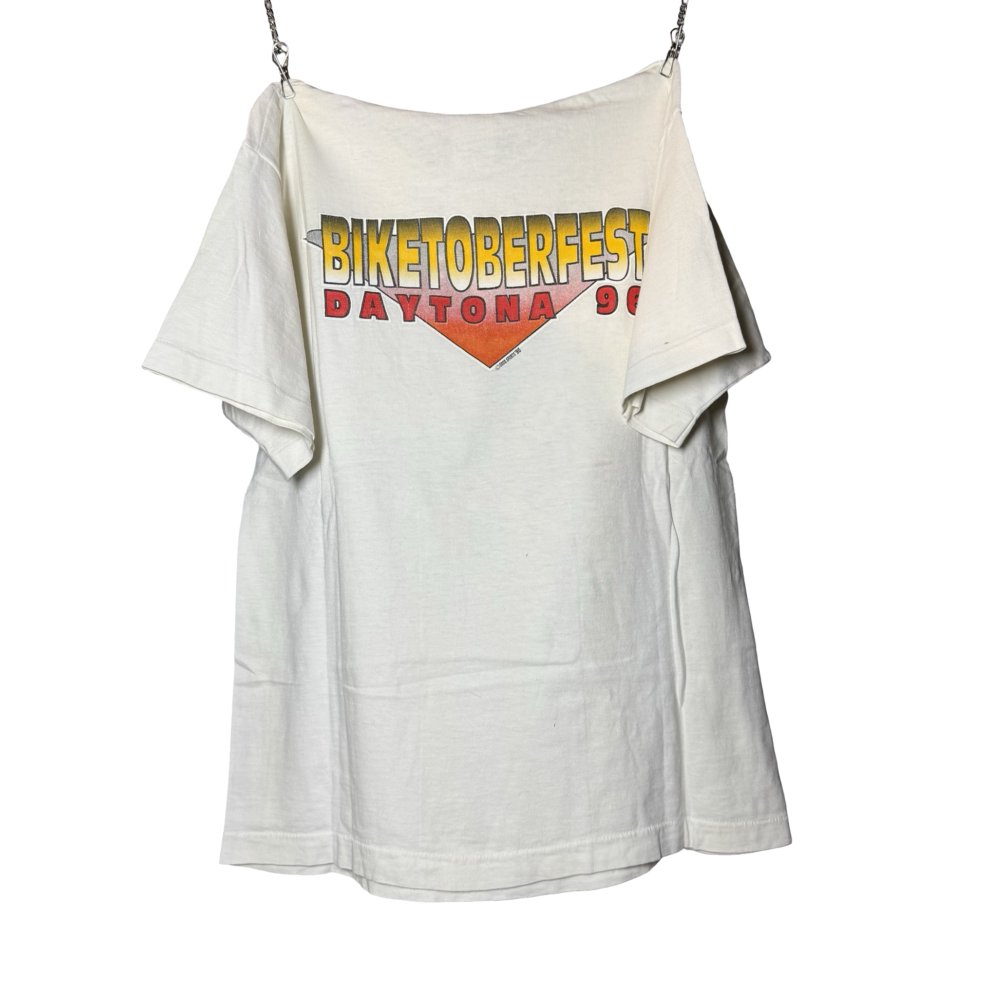 90’s Biketoberfest MILF Pumpkin Flame Tee Size M