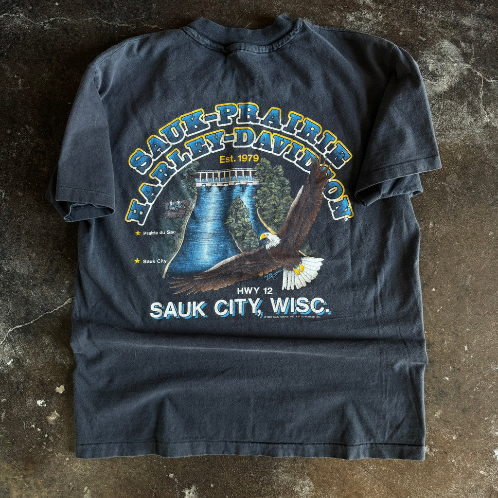 80’s Harley Free Spirit Eagle Tee (L)