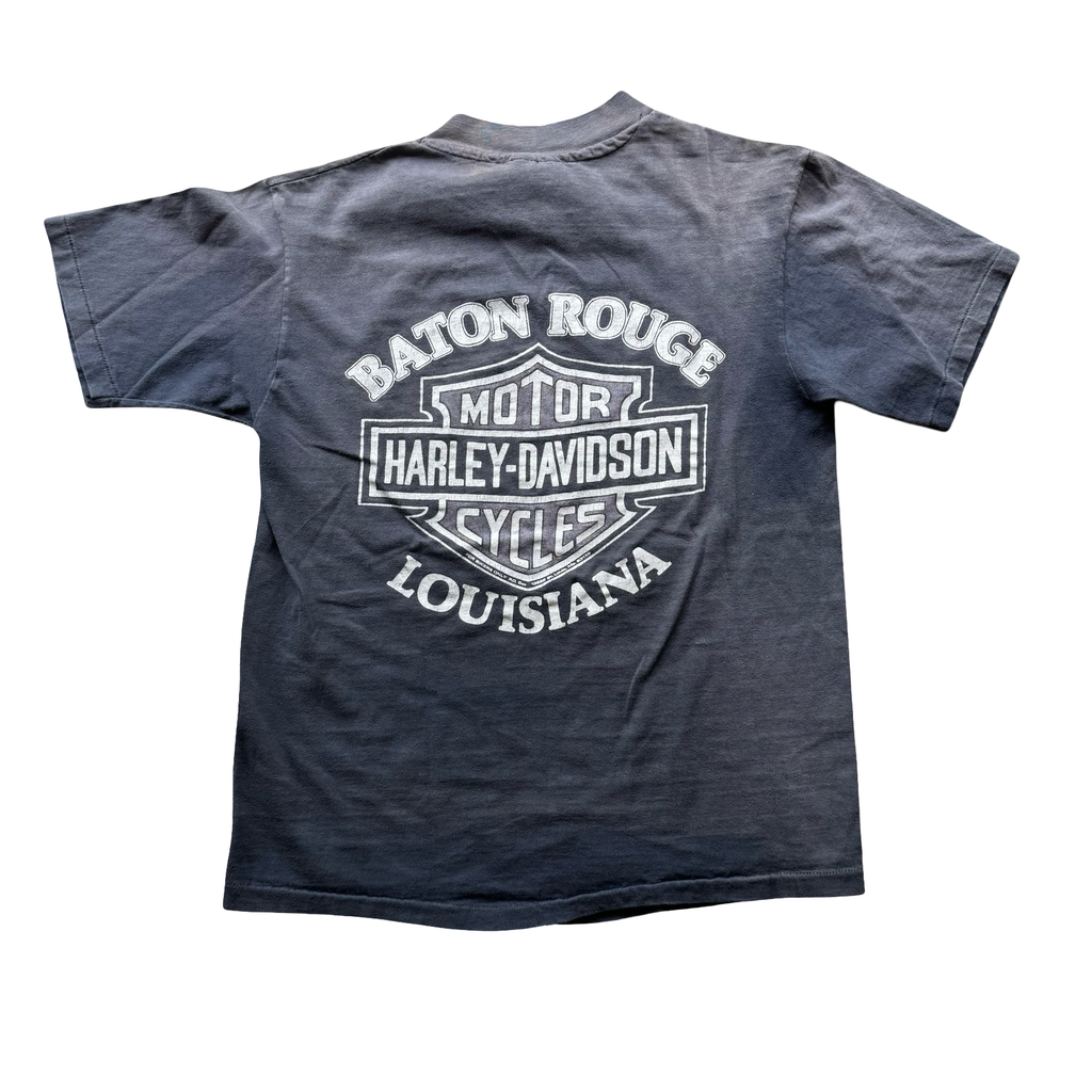 80’s Harley Owner Tee SUPER SUN FADED Size M