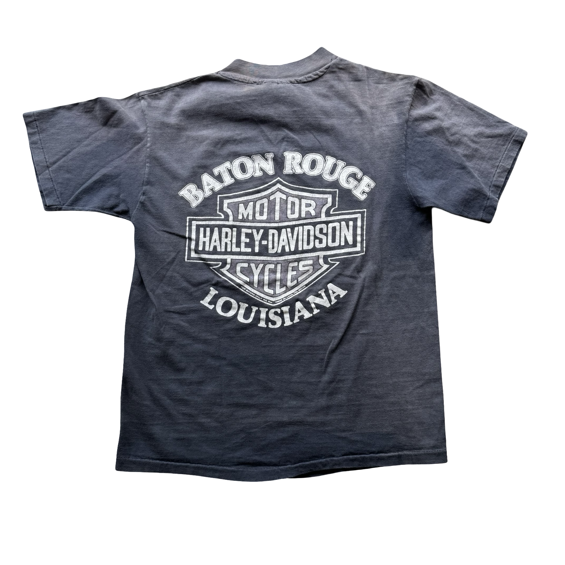 80’s Harley Owner Tee SUPER SUN FADED Size M
