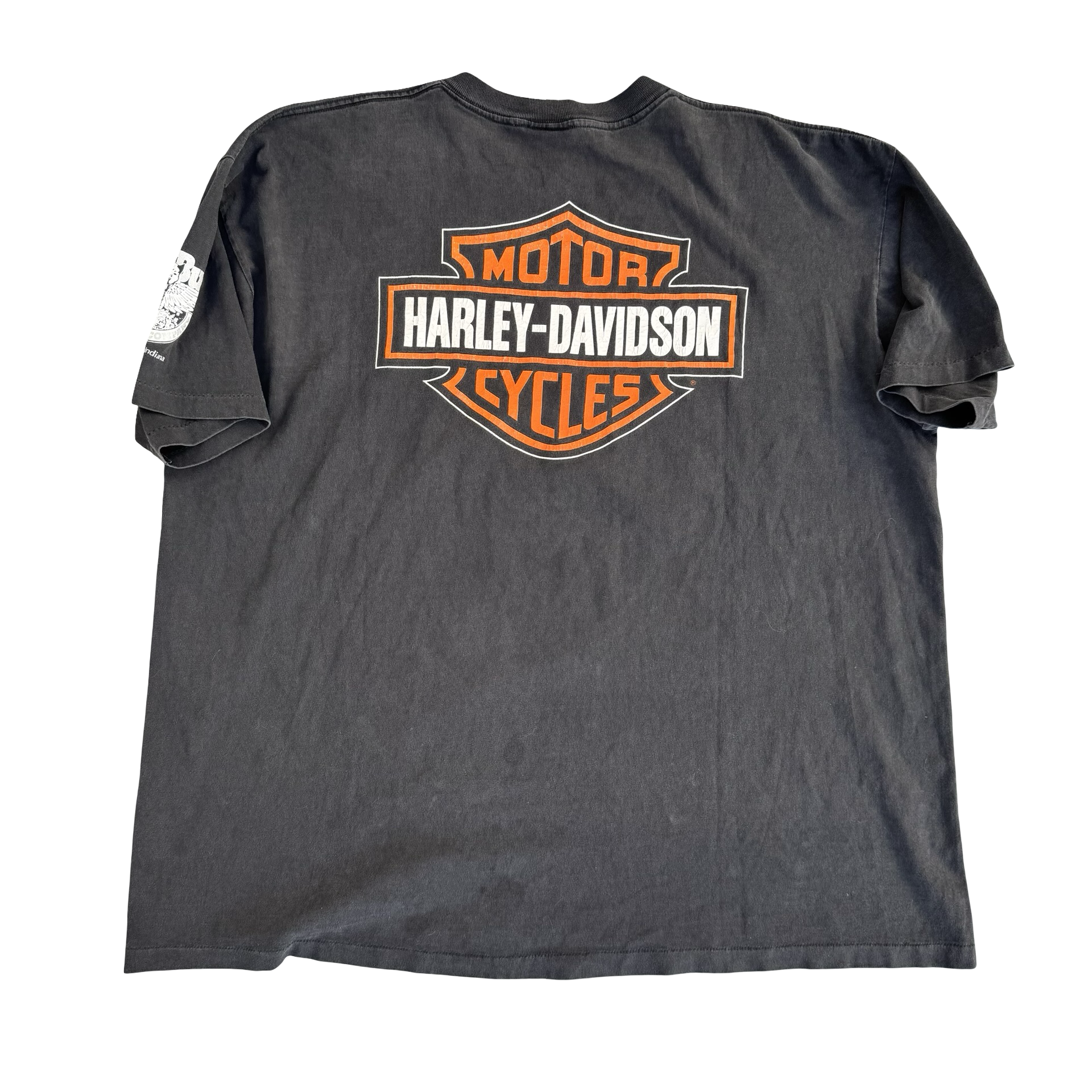 90’s Harley Flaming Eagle Emblem Tee Size 2XL