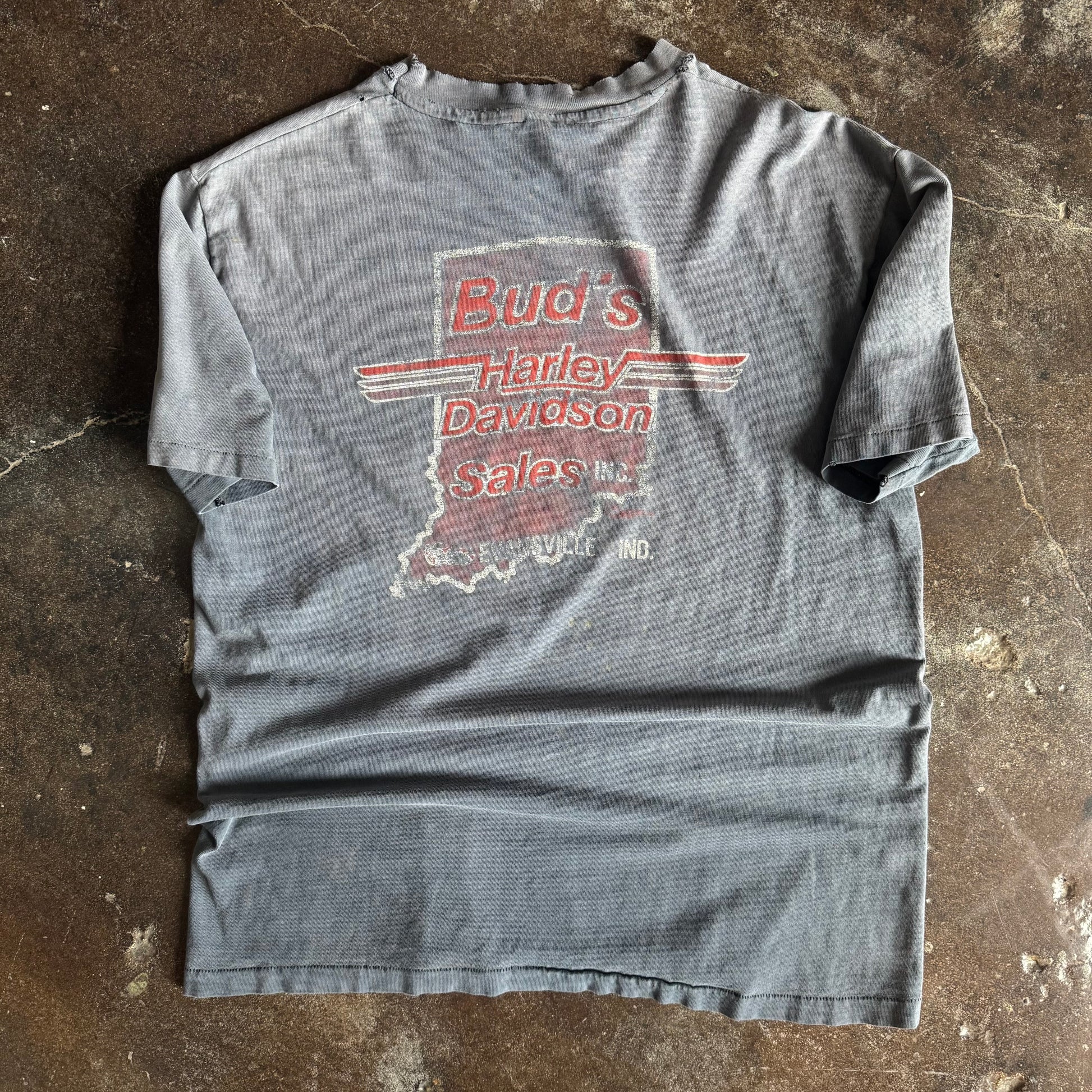 80’s Harley American Original Sun Faded Tee (L)