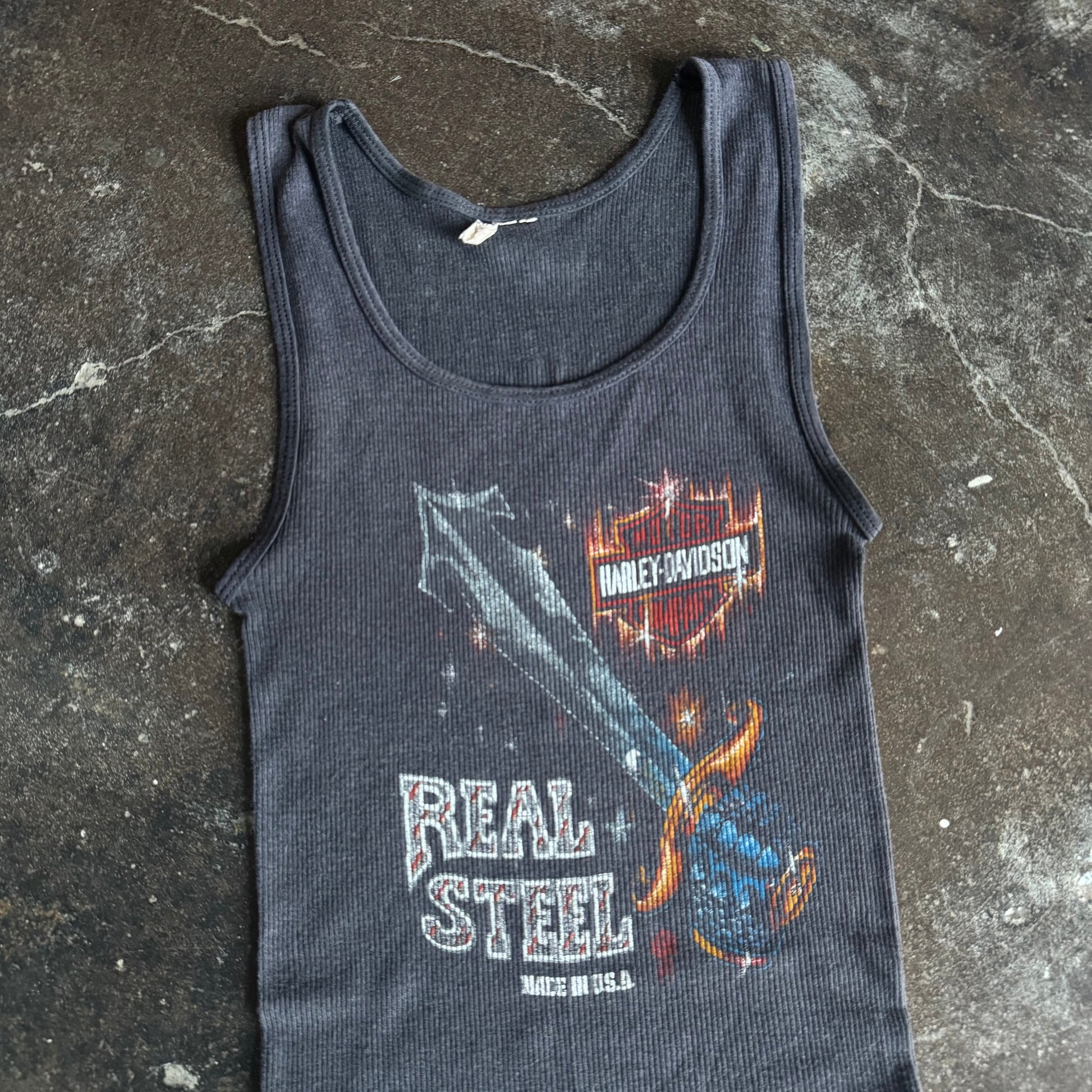 80’s Women’s Harley Real Steel Tank Top (S)