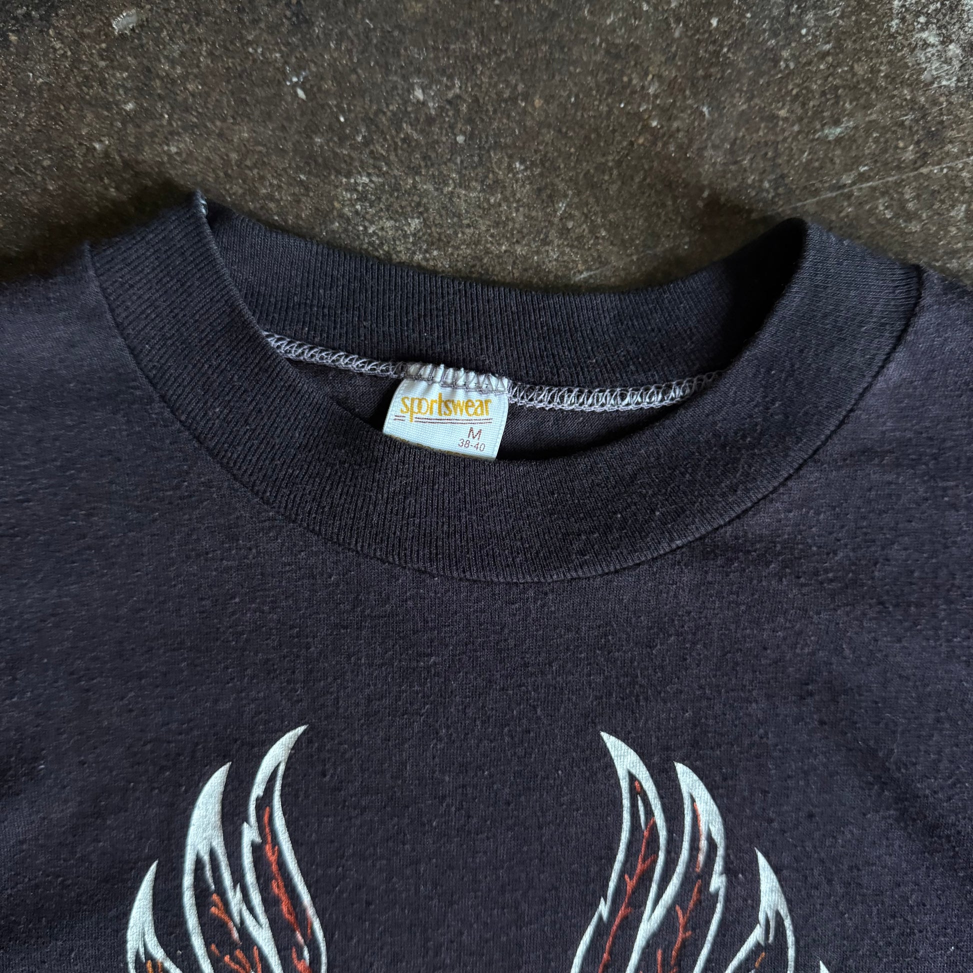 80’s Harley Winged Emblem #1 Texas Tee (M)