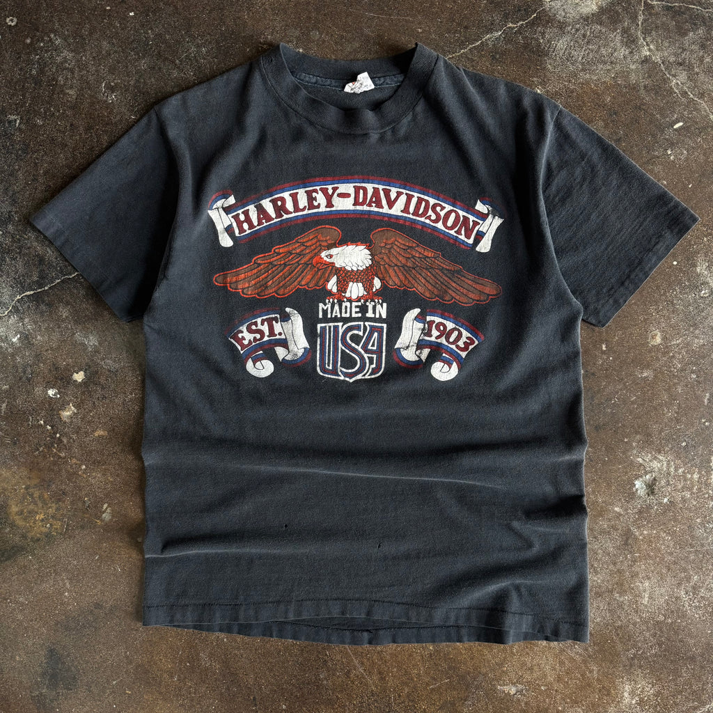80’s Harley Established Eagle Indiana Tee (L)