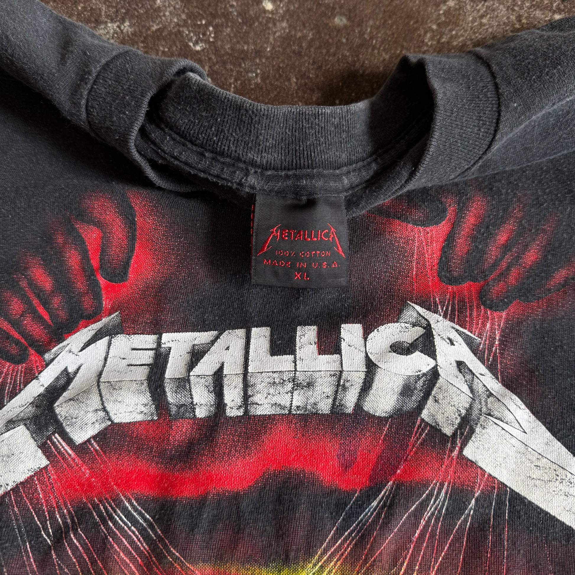 ‘87 Metallica Master of Puppets Band Tee (XL)