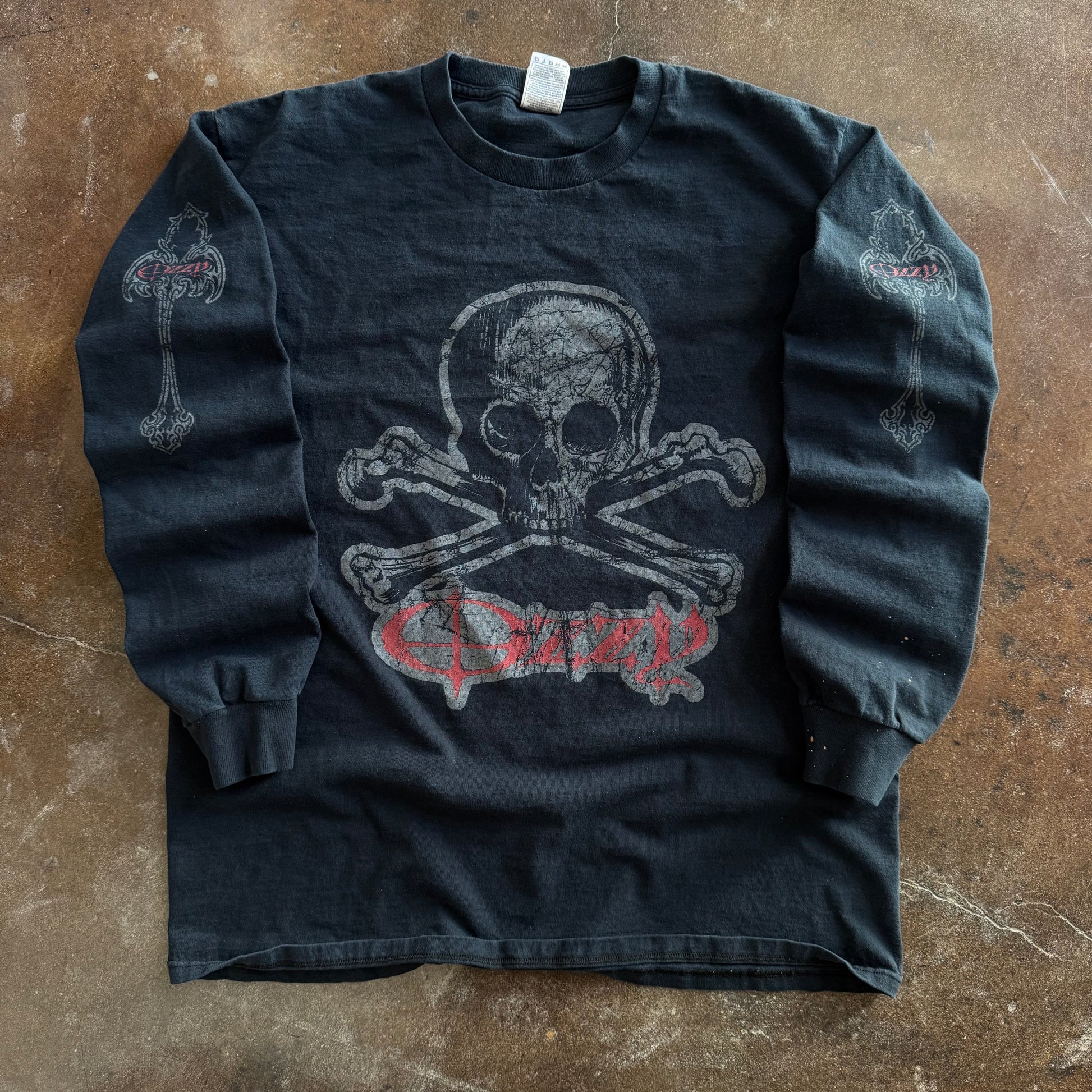 Y2K Ozzy Osbourne Skeleton Longsleeve (XL)
