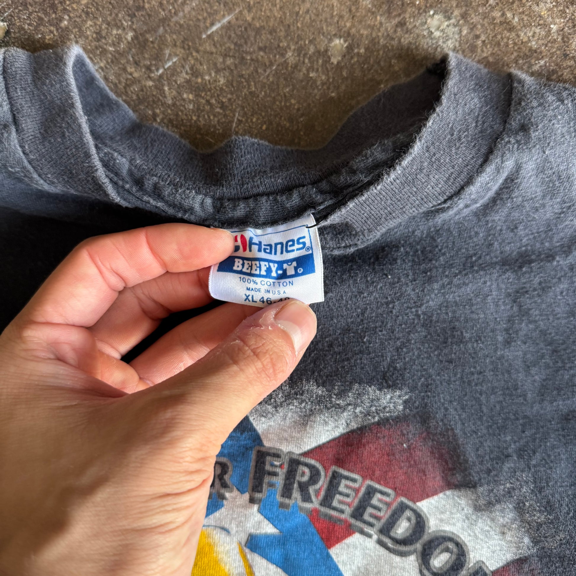 80’s Harley “Cry For Freedom” Indiana Eagle Tee (XL)