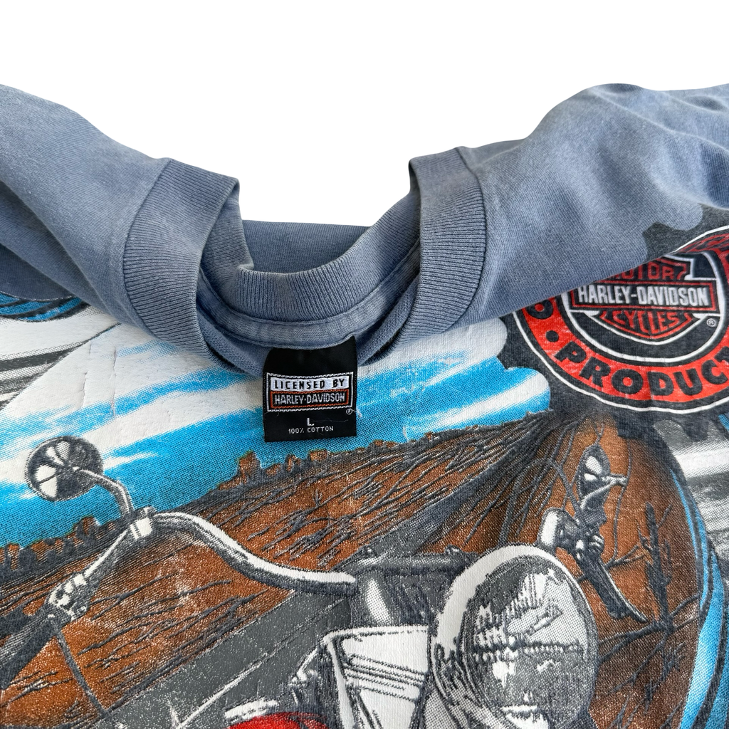 90’s Harley Davidson Gear AOP Tee Size L