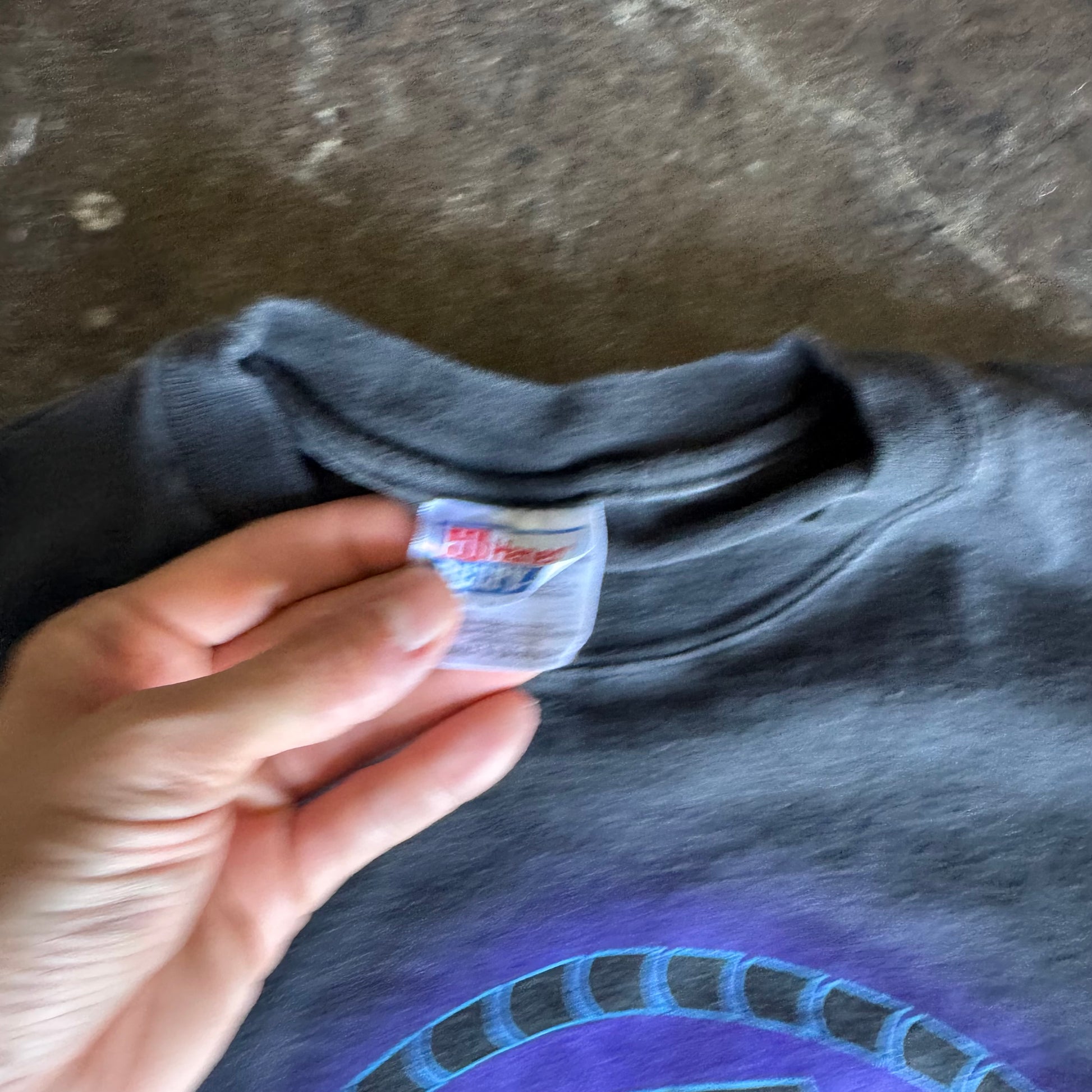 90's Feel The Sting Custom Chrome Flame Longsleeve (S)