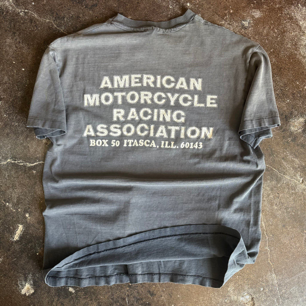 80’s AMRA Sun Faded Harley Racing Tee (L)