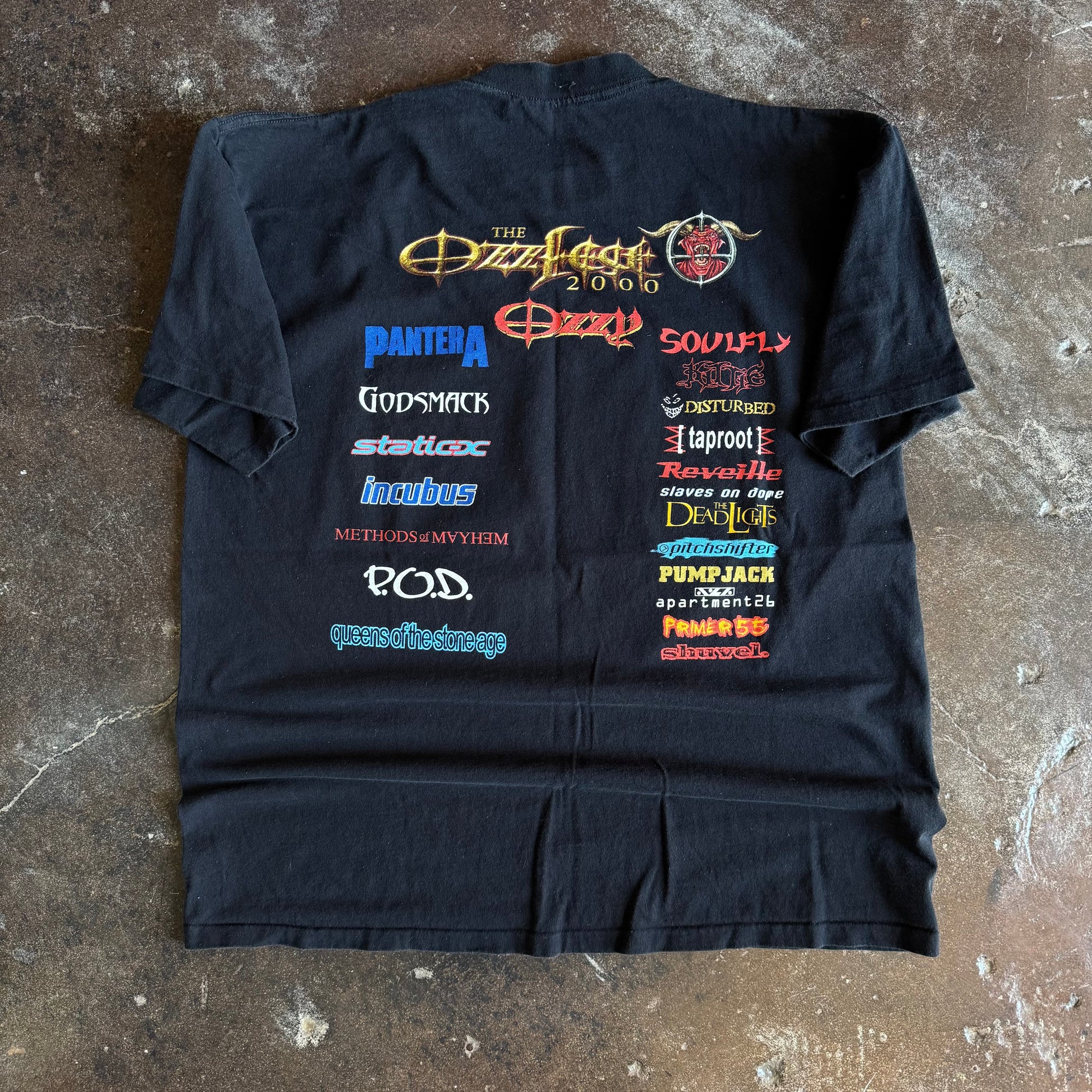 ‘00 Ozzfest Satan Crosshair Concert Tee (XL)