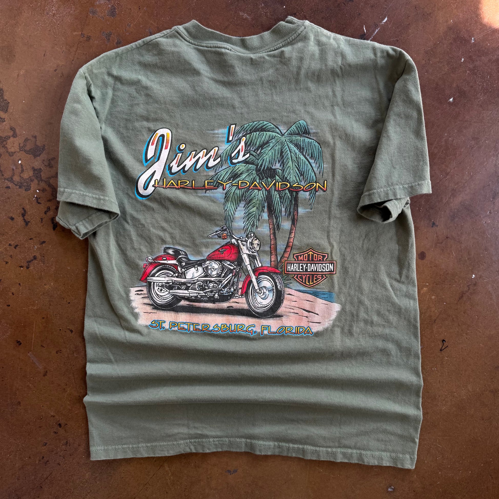 90’s Harley Davidson Arnold History Portrait Tee (XL)
