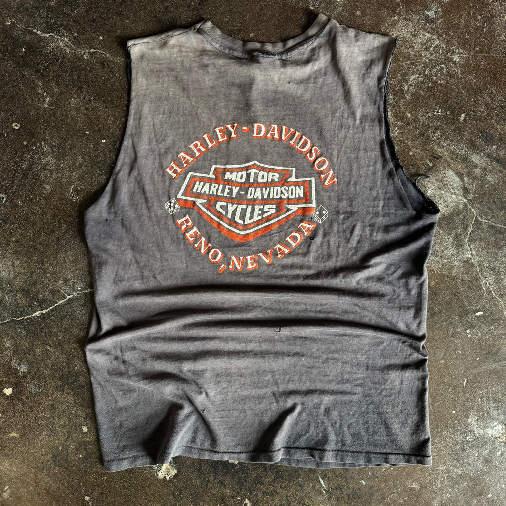 80’s Harley Davidson Sun Faded Vegas Eagle Tee (XL)