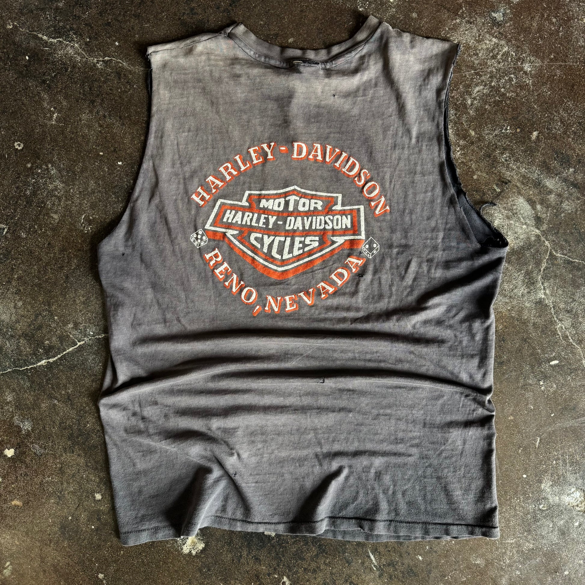 80’s Harley Davidson Sun Faded Vegas Eagle Tee (XL)