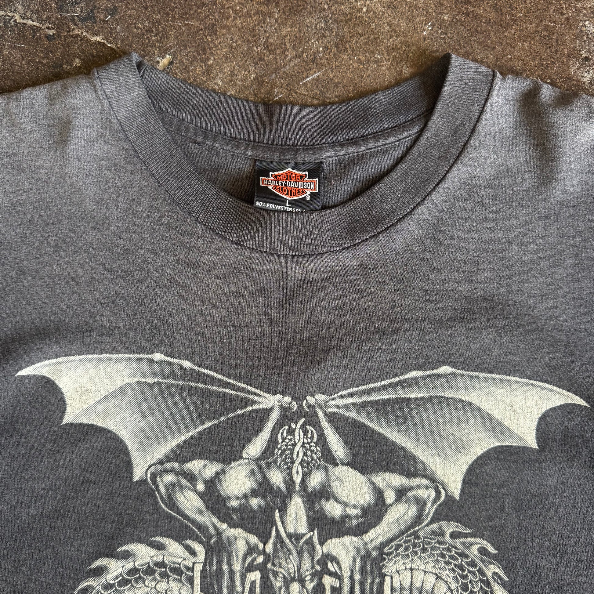 80’s Harley Gargoyle Emblem Tee (L)