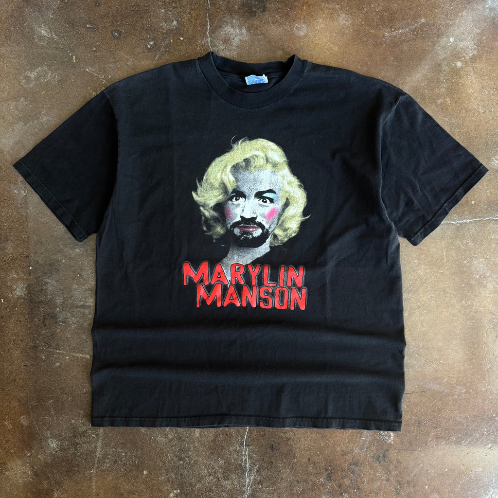 90’s Marylin Manson Charles Manson Tee (XL)