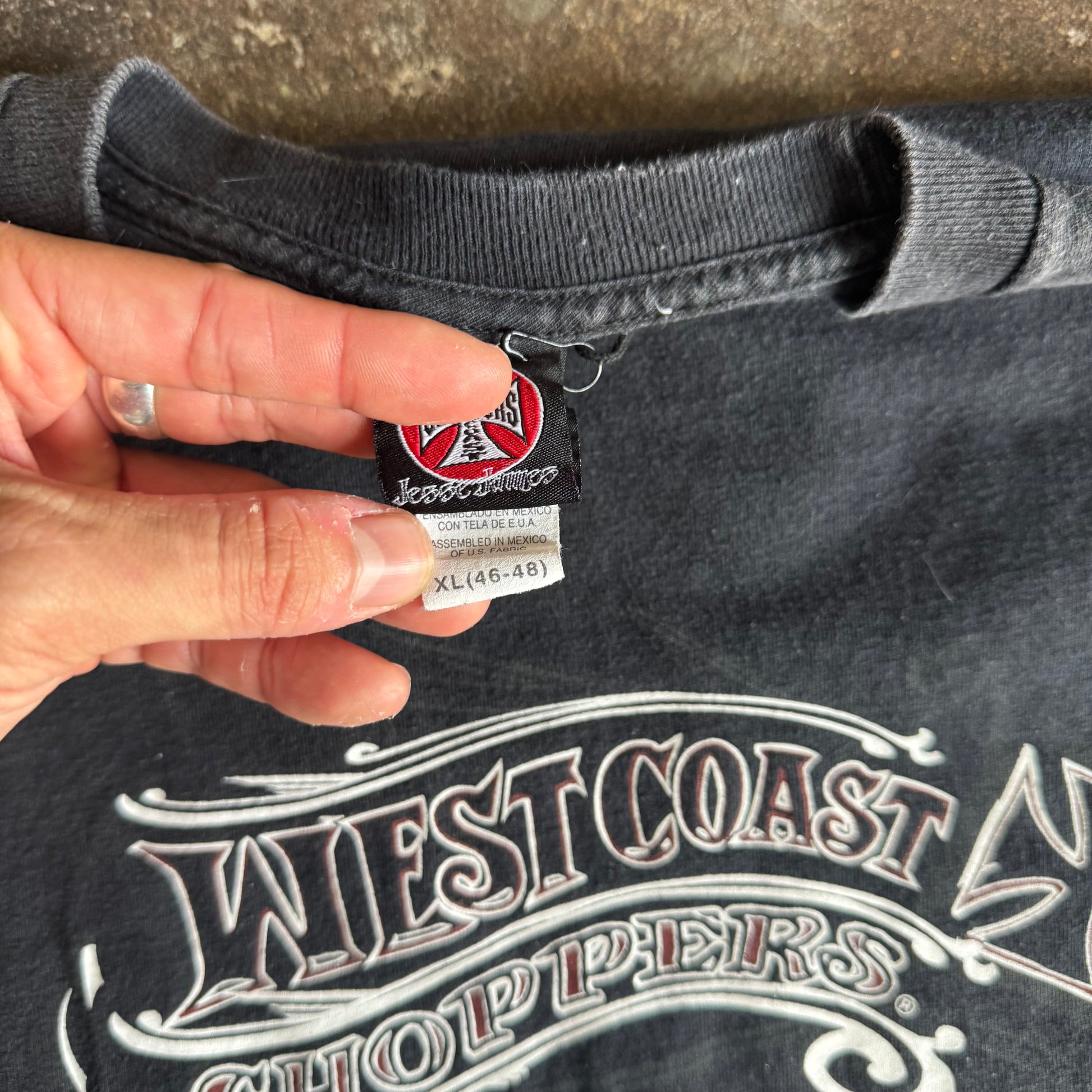Y2K West Coast Choppers Biker Tee (XL)