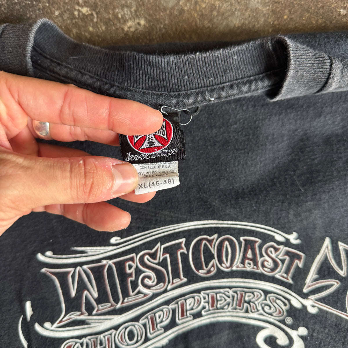Y2K West Coast Choppers Biker Tee (XL)