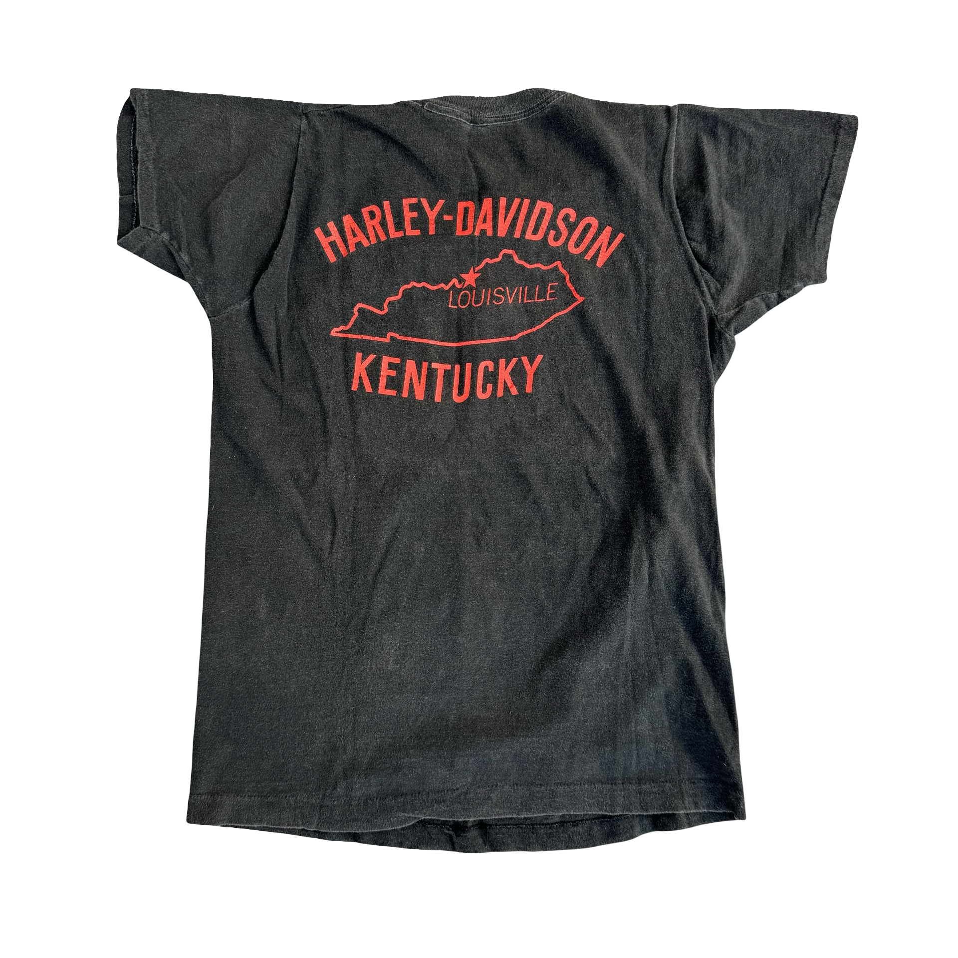 80’s Harley Banner Emblem Tee Size L