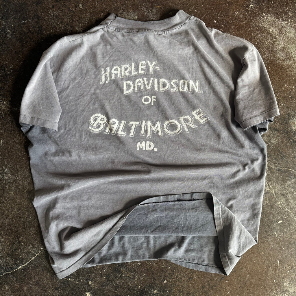 80’s Harley Baltimore Sun Faded Eagle Tee (XL)