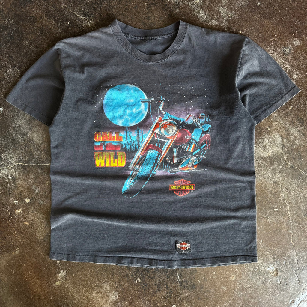 90’s Harley Call of the Wild Sun Faded Tee (XL)