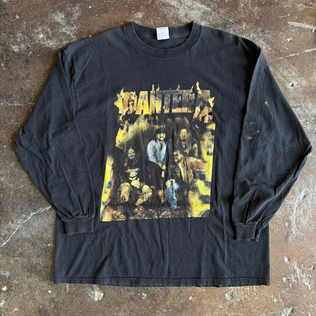 Y2K Pantera Flaming Longsleeve (XL)