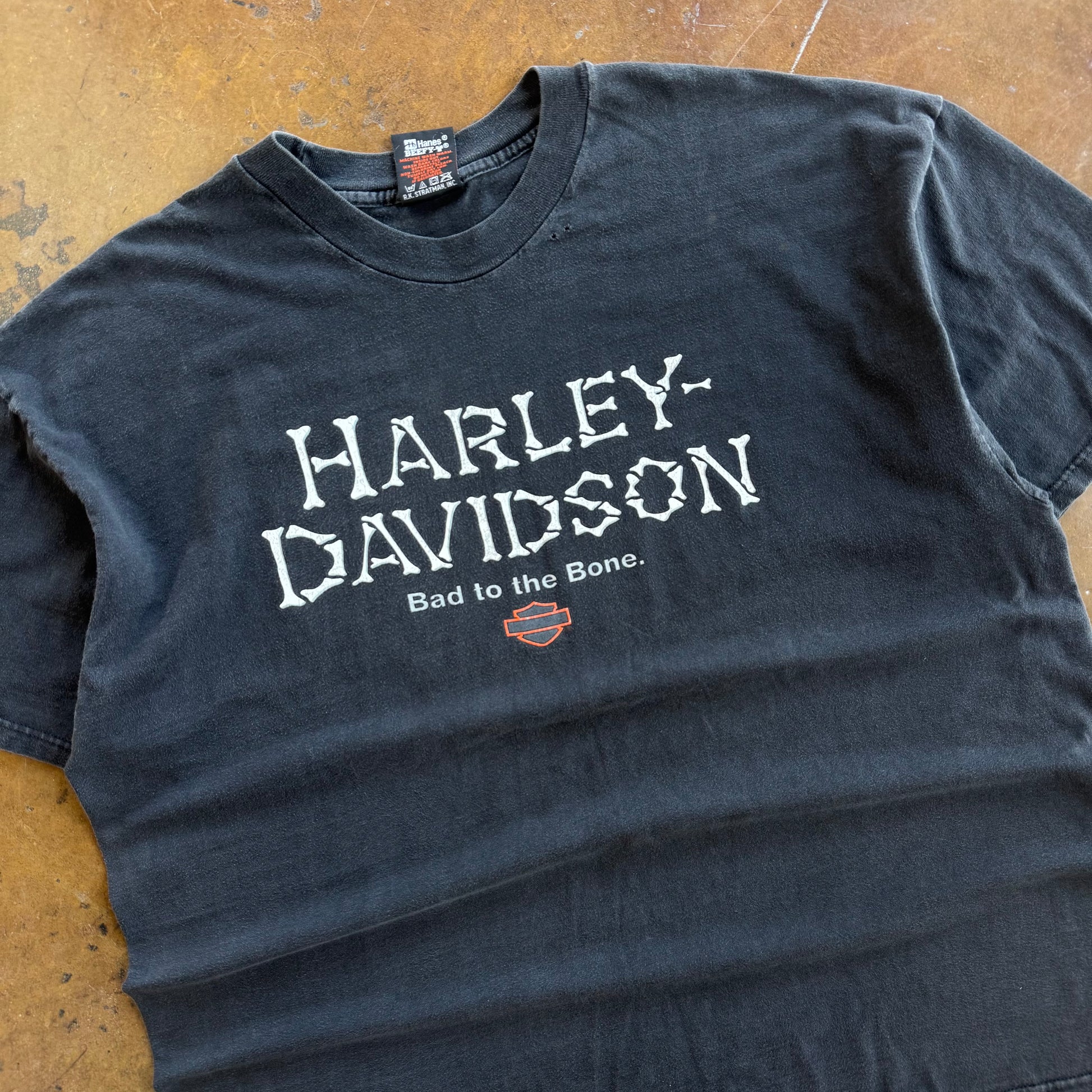 ‘00s Harley Davidson Bad To The Bone Tee (XXL)