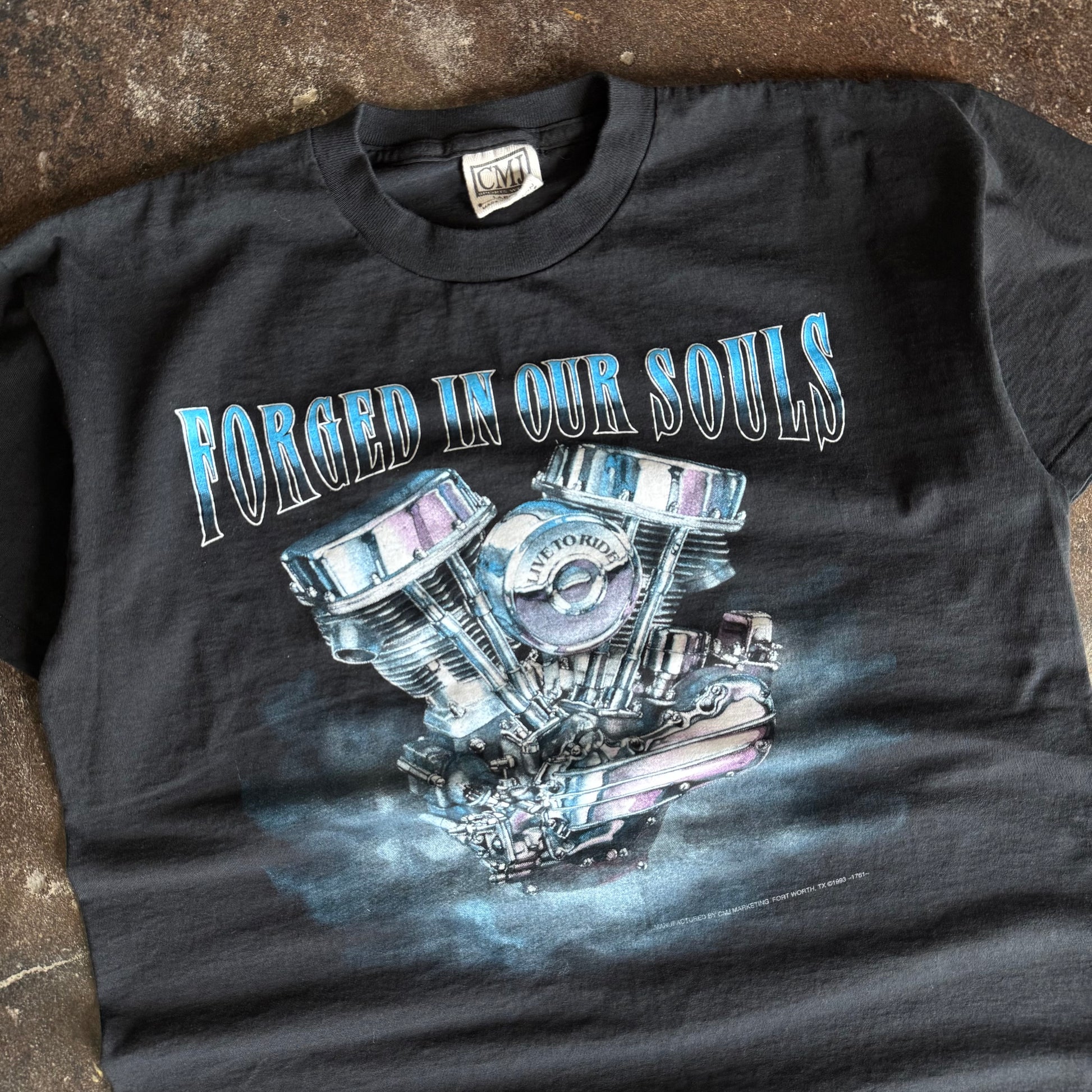 90’s CMJ Forged in Our Soul’s Tee (L)