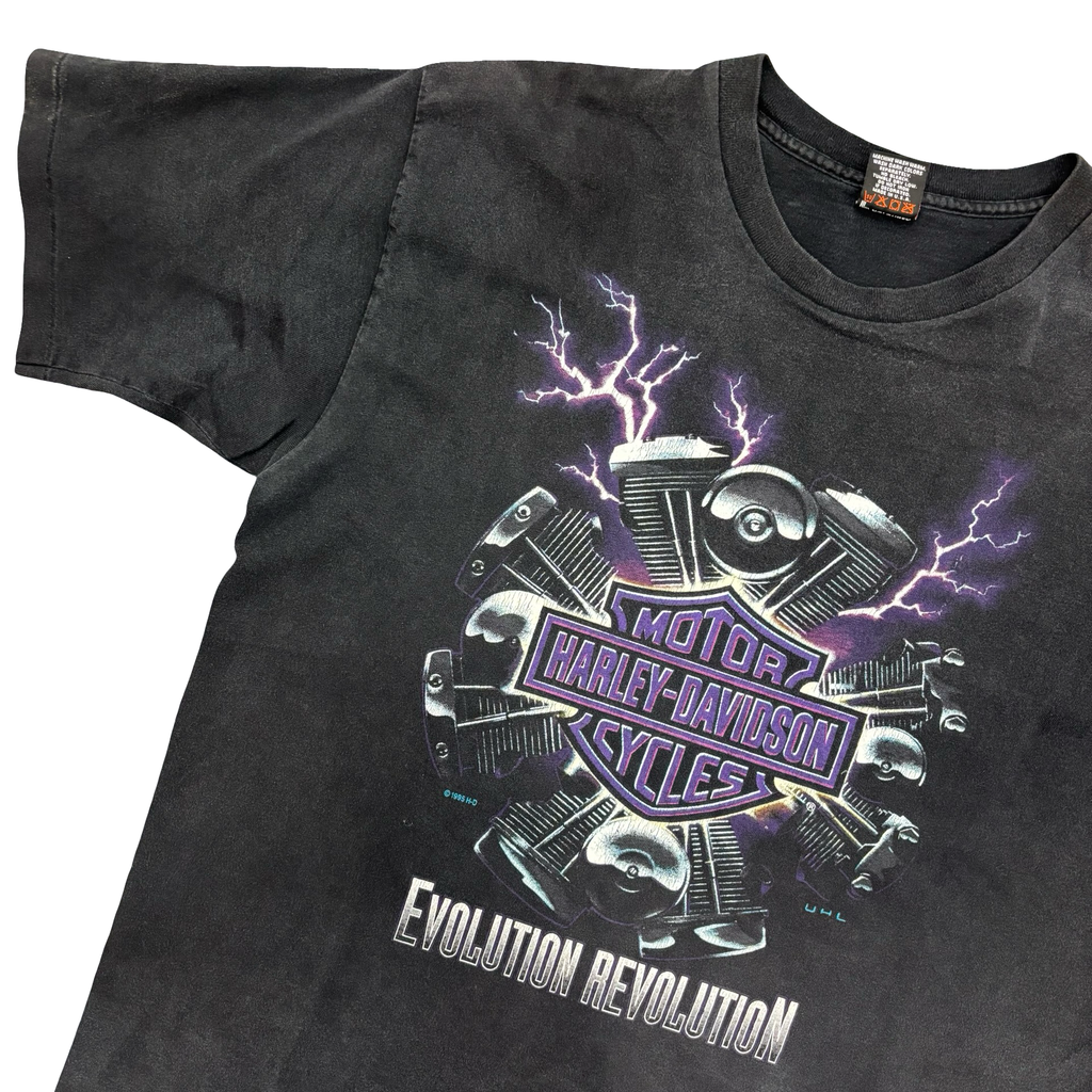 90’s Harley Evolution Revolution Lightning Tee Size XL