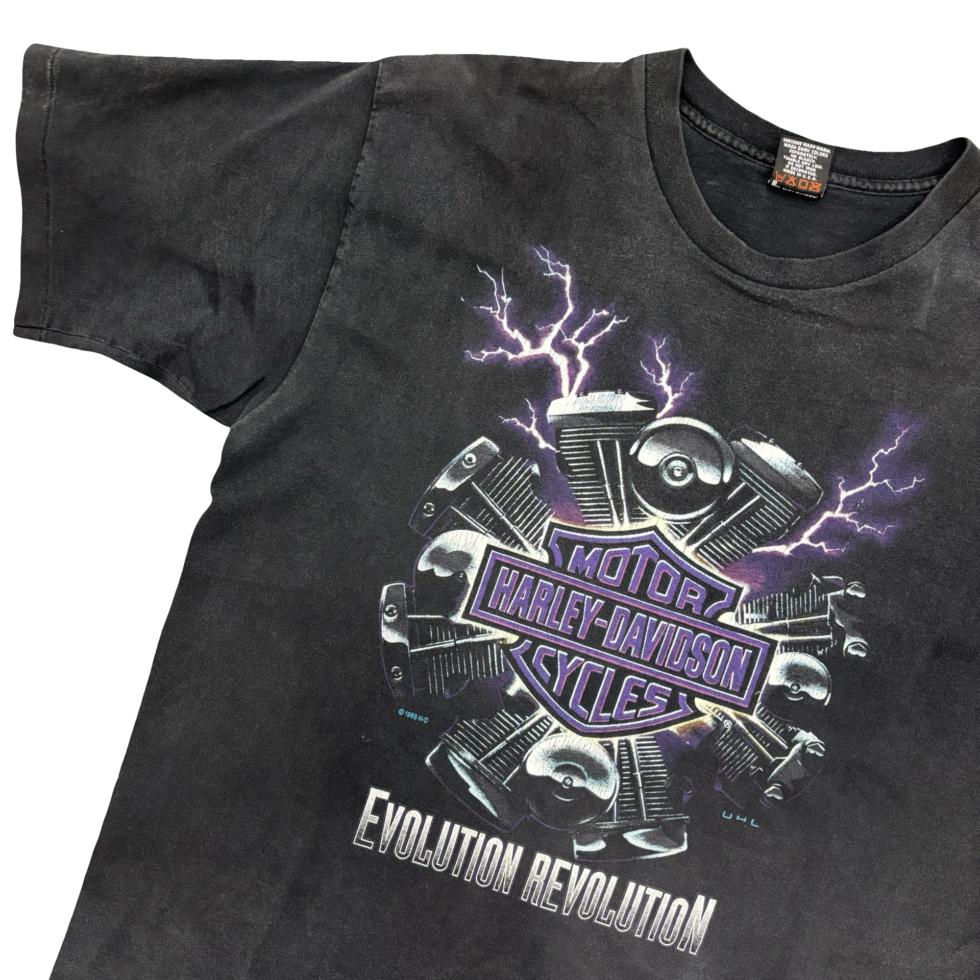 90’s Harley Evolution Revolution Lightning Tee Size XL