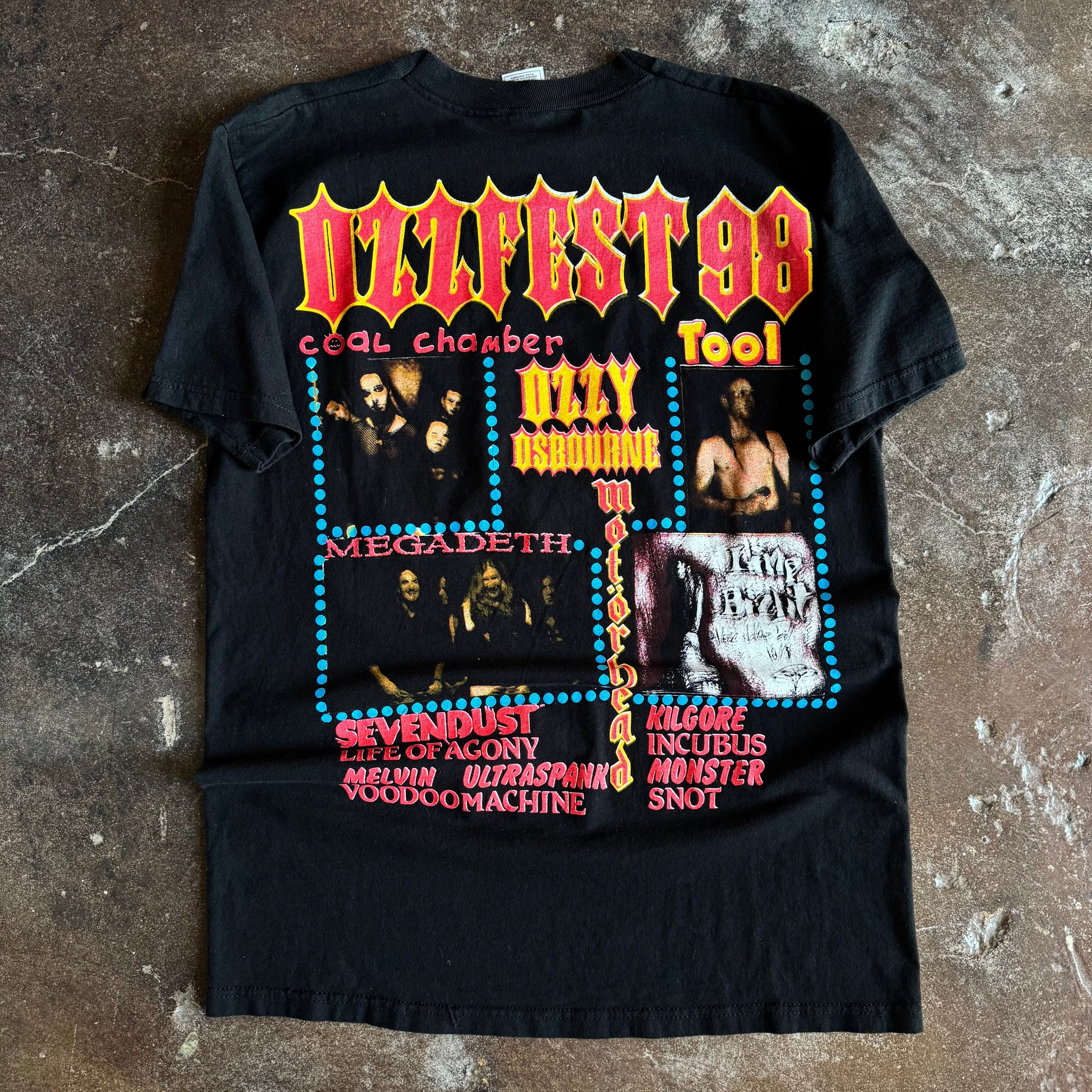 ‘98 Ozzfest Parking Lot Bootleg Tee (L)