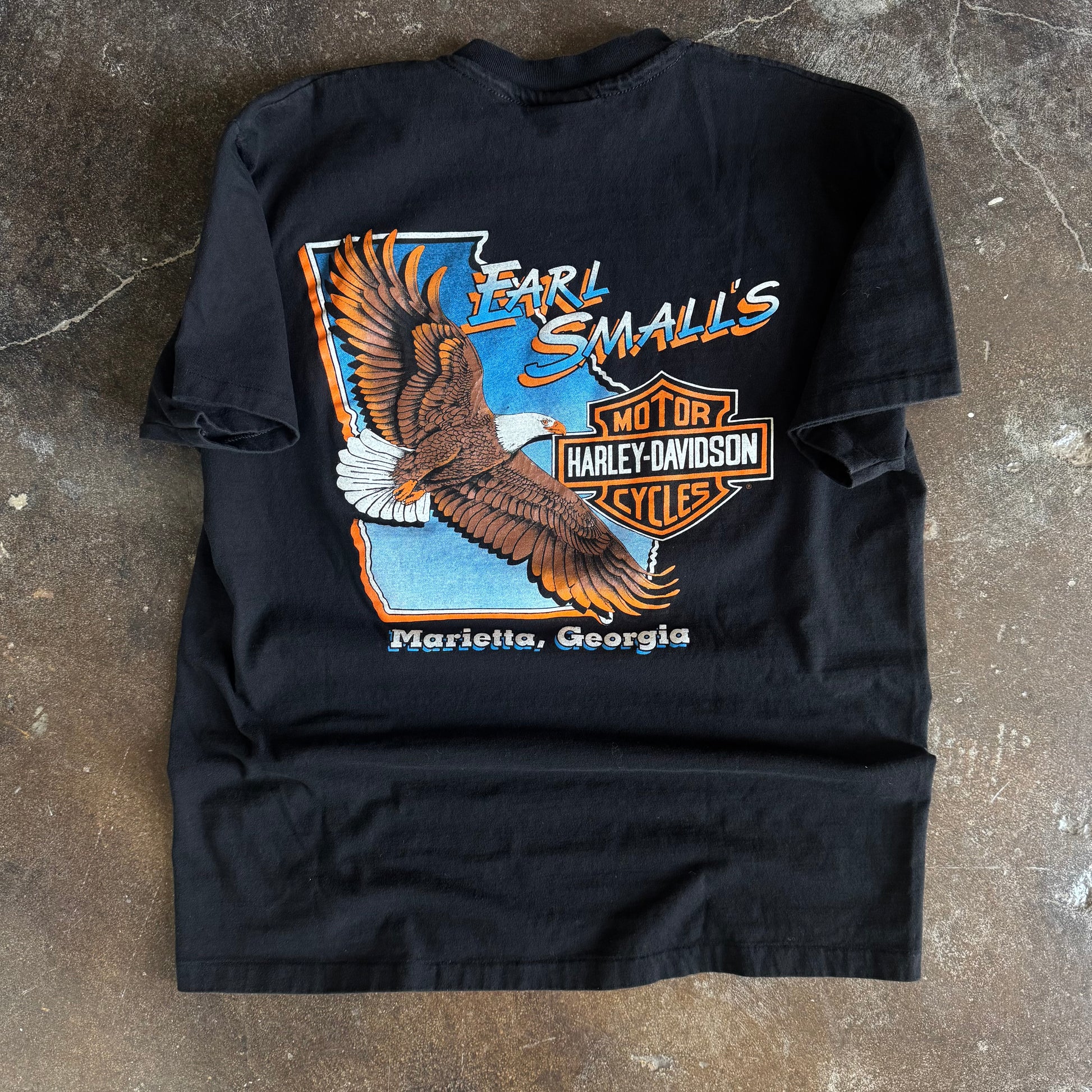 80’s Harley Can’t Chain The Power Panther Tee (L)