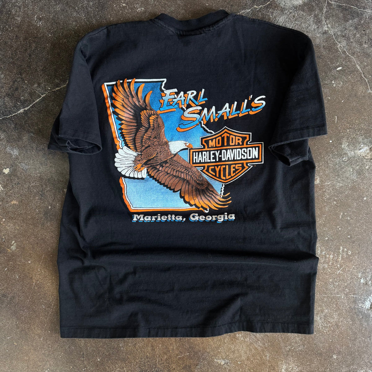 80’s Harley Can’t Chain The Power Panther Tee (L)