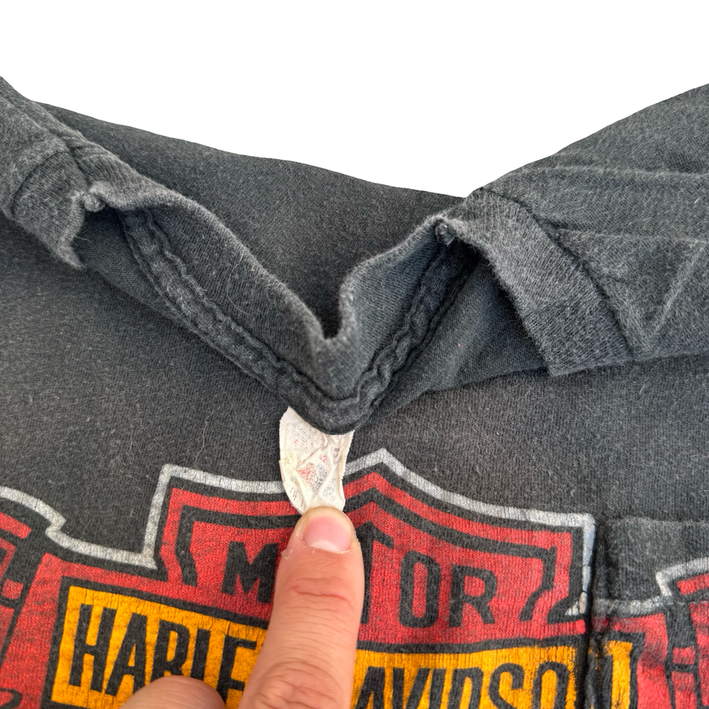 80’s Harley Banner Emblem Tee Size L