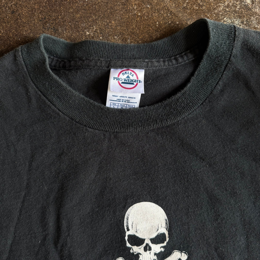 Y2K Fashion Victim Skull & Bones Longsleeve (L)