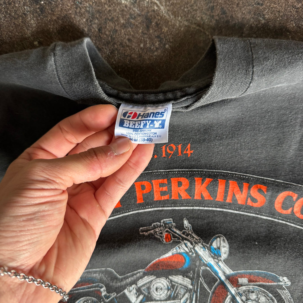80’s Harley Alcatraz Dudley Perkins Tee (M/L)