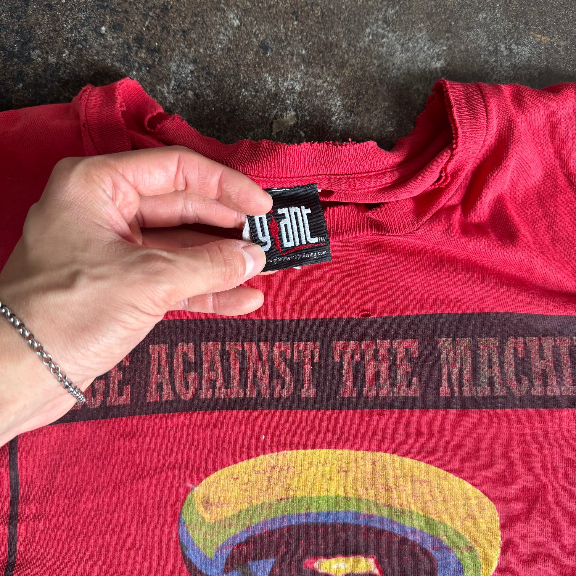 90’s Rage Against The Machine Zapata Thrashed Band Tee (XXL)