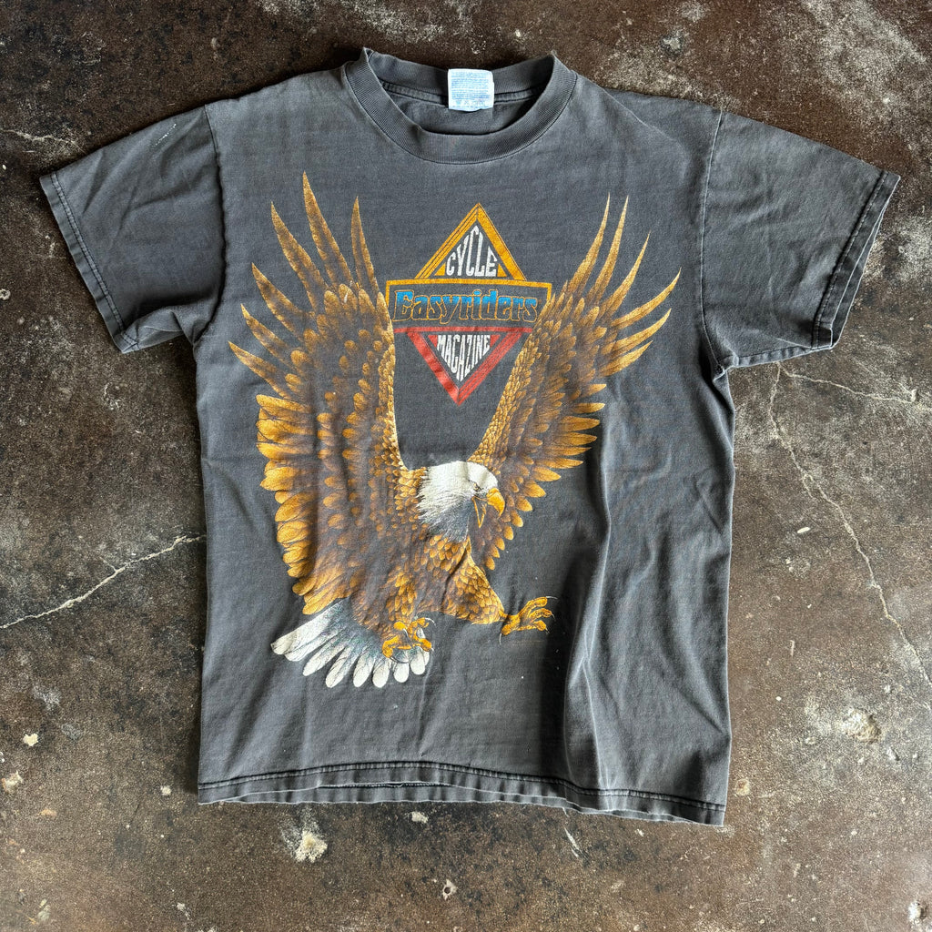 90’s Easyriders Magazine Eagle Sun Faded Tee (M)