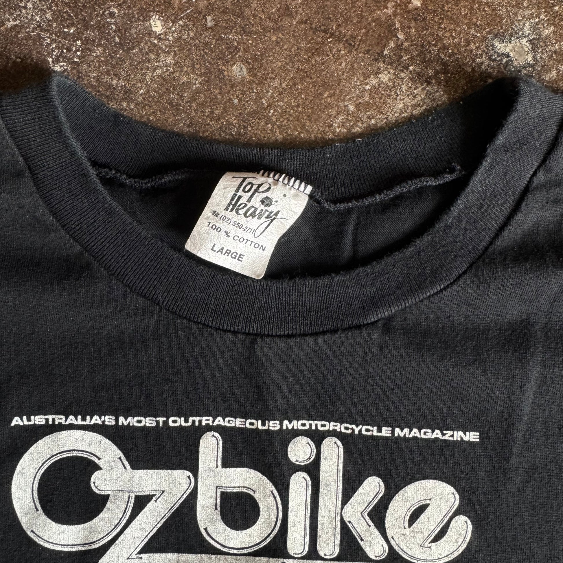 90’s Ozbike Australian Biker Magazine Tee (L)