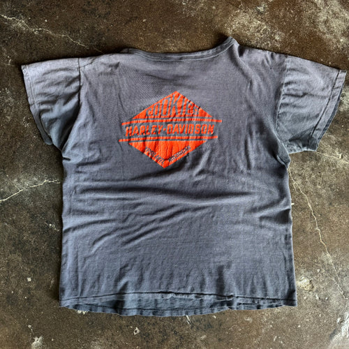 70’s Harley Emblem Cookies Sun Faded Tee (L)