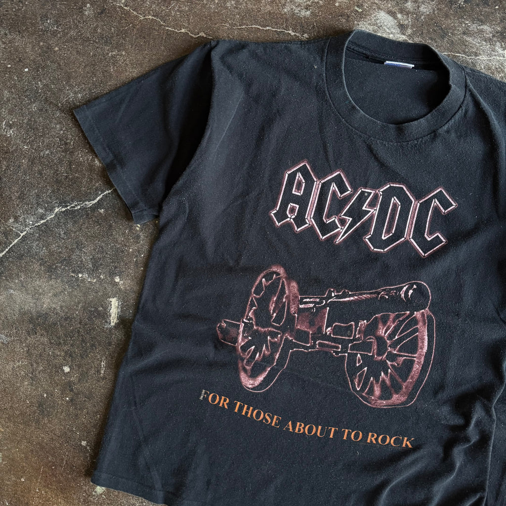 ‘00 AC/DC About to Rock Band Tour Tee (L)