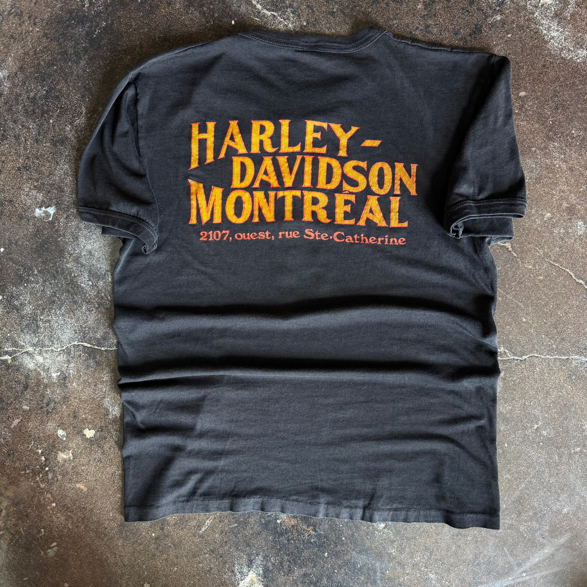 80’s Harley of Montreal “Woman Can Ride” Tee (L)