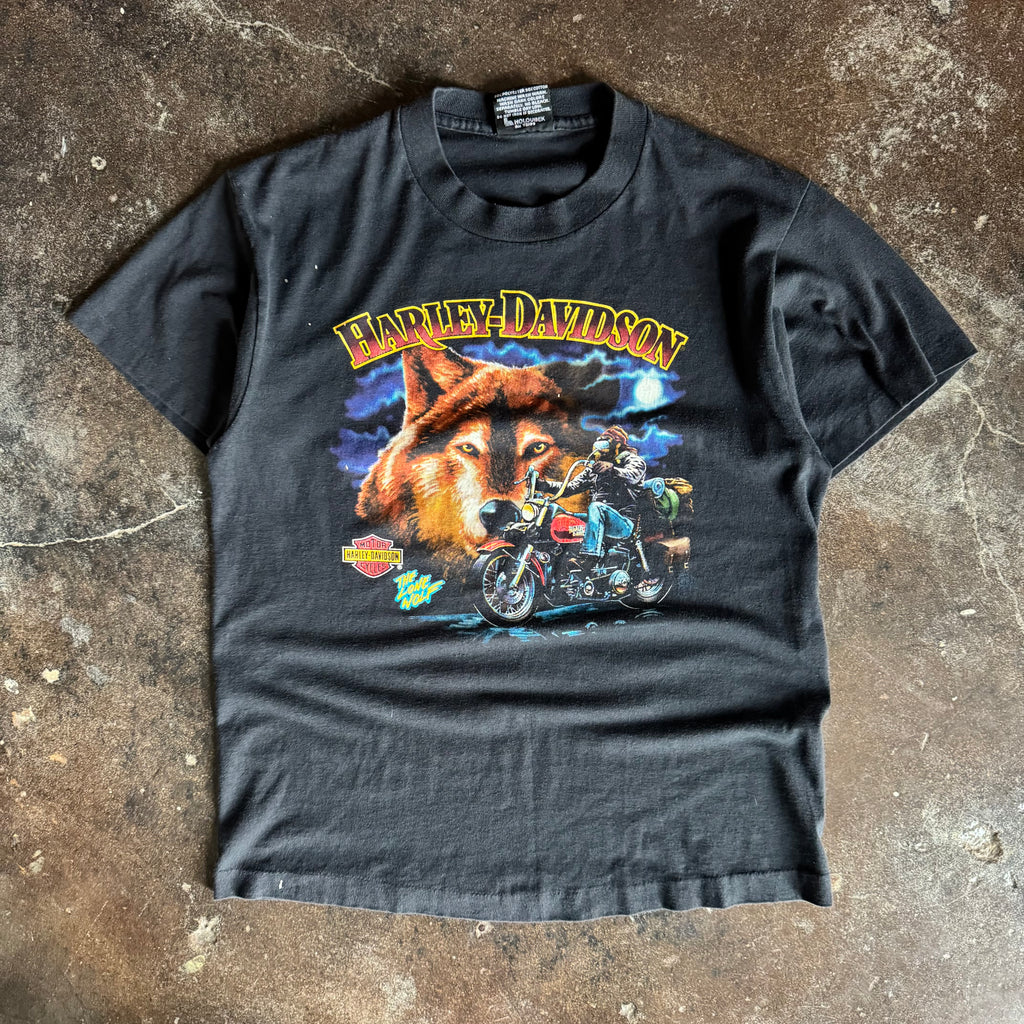 90’s Harley Lone Wolf Tee (M)
