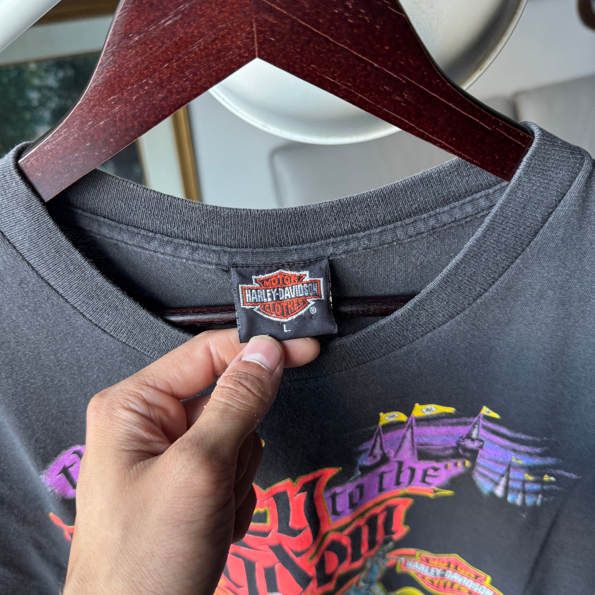 90’s Harley Davidson “Key to the Kingdom” Fun Wear Tee Size L