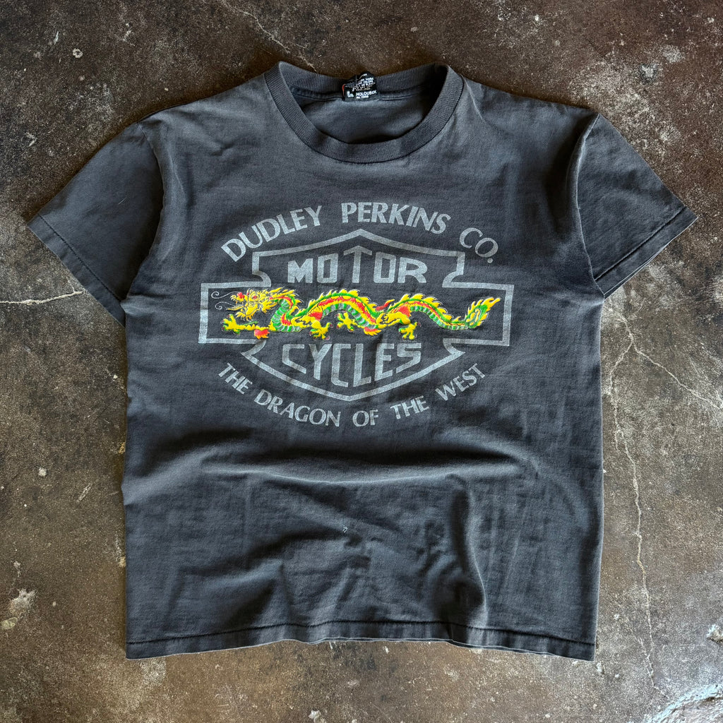 Dragon of the West Dudley Perkins Harley Grail Tee (L)