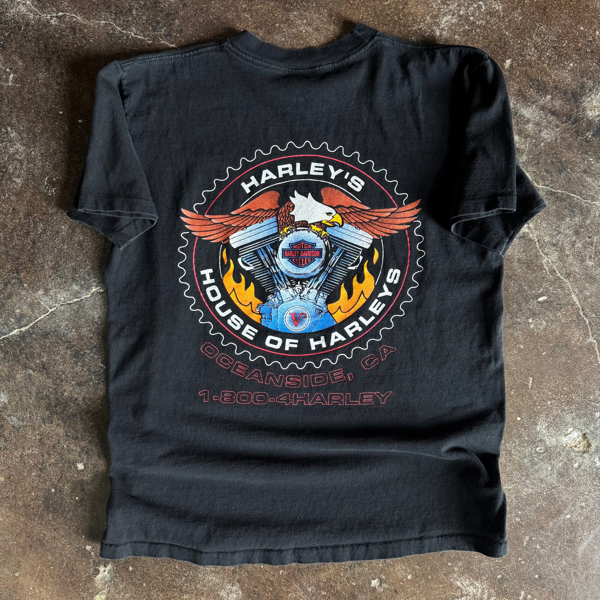 90’s Harley Wolf Purple Sky Nature Tee (M)